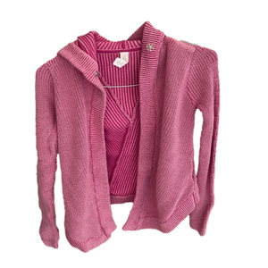 🍭Ivivva by lululemon bright pink sweater - size 10 🍭